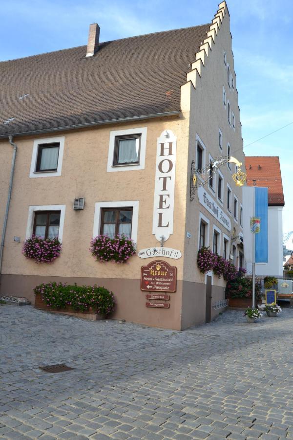 Hotel-Gasthof Krone Greding Exterior photo